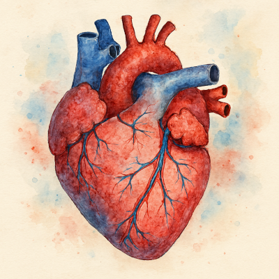 ilustração de um coração humano
